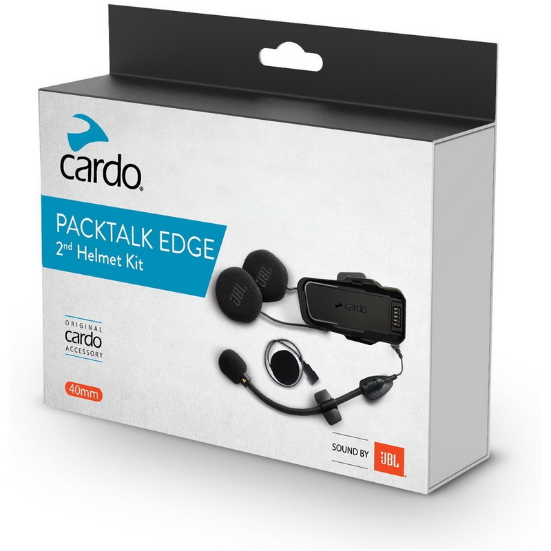 Interphone Bluetooth CARDO PACKTALK EDGE, système audio JBL