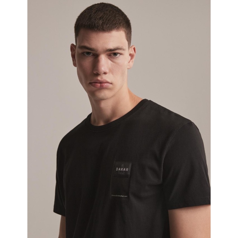 T-shirt DAKAR DKR Patch noir