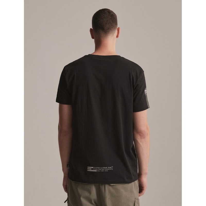 T-shirt DAKAR DKR Patch noir