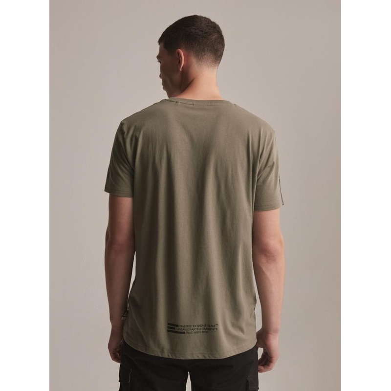 T-shirt DAKAR DKR Patch kaki