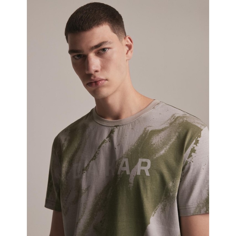 T-shirt DAKAR DKR Over grey soldes