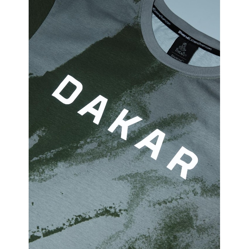 T-shirt DAKAR DKR Over grey soldes