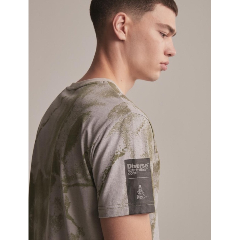 T-shirt DAKAR DKR Over grey soldes