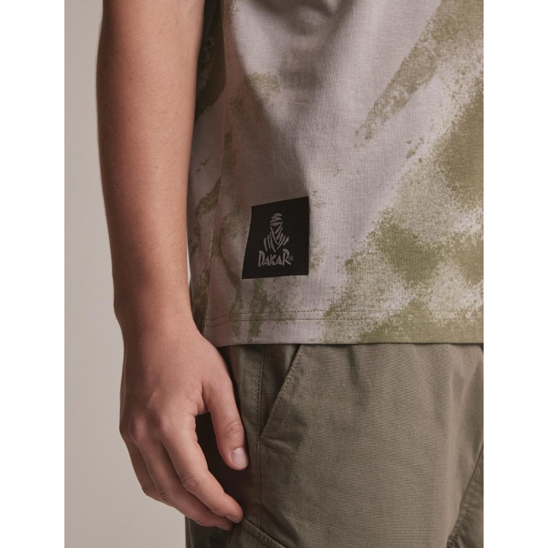 T-shirt DAKAR DKR Over grey soldes