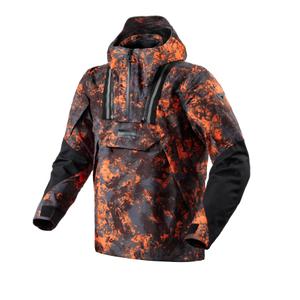 Veste moto Revit Blackwater 2 H2O noir-orange