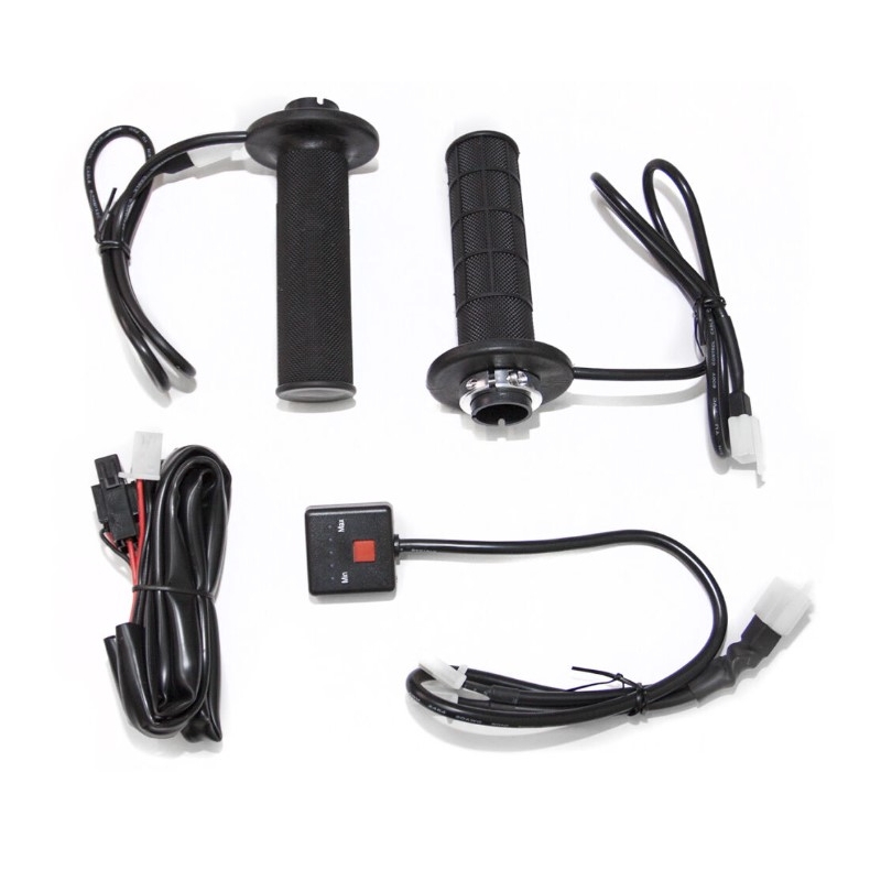 Poignées chauffantes SHARK LOCK-ON noir