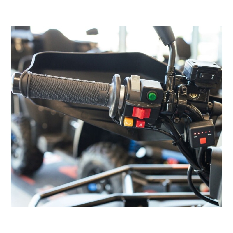 Poignées chauffantes SHARK LOCK-ON noir