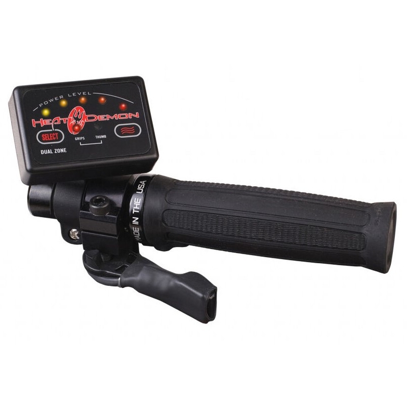 Poignées chauffantes double zone SYMTEC ATV Clamp On