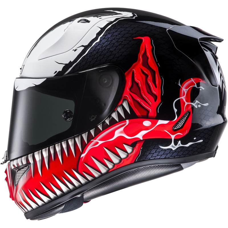 Integrální přilba na motorku HJC RPHA 11 Venom Marvel MC1 výprodej