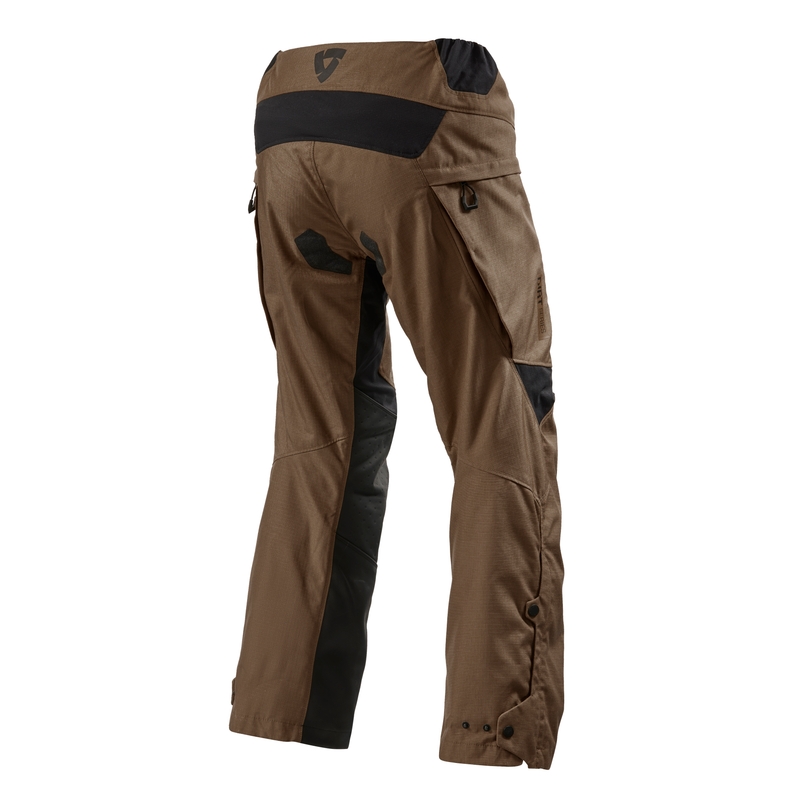 Revit Continent pantalon moto marron étendu