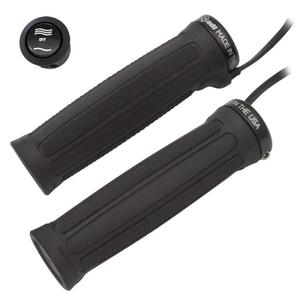 Poignées chauffantes SYMTEC ATV Clamp On High/Low RR noir
