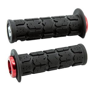 Poignées ODI ROGUE ATV LOCK-ON V2.1 125mm noir-rouge