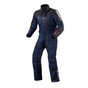 Revit Paramount GTX combinaison moto une pièce bleu foncé étendue