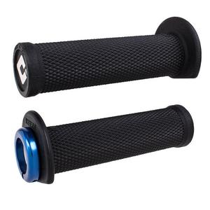 Poignées ODI RUFFIAN ATV LOCK-ON V2.1 125mm noir-bleu