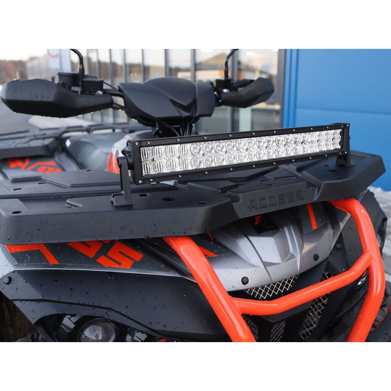 BARRE LUMINEUSE SHARK LED 20", COURBE, 120W, R 560 MM - 5D