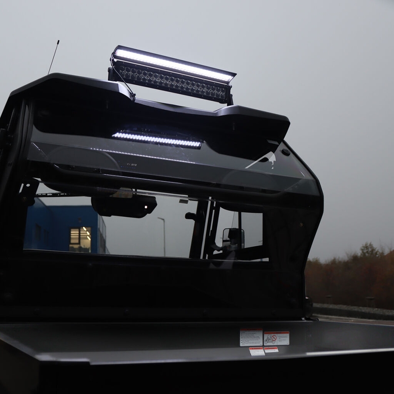 Rampe d'éclairage à LED avec couvercle SHARK LED LIGHT BAR 21,5", 6D WITH LED COVER, 120W