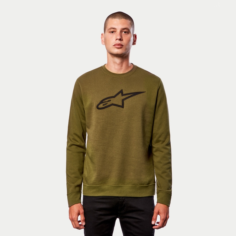 Alpinestars Ageless Crew Fleece Vert et Noir