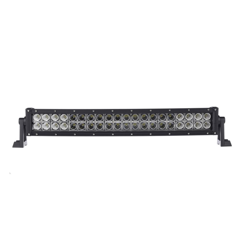 BARRE LUMINEUSE SHARK LED 20", COURBE, 120W, R 560 MM