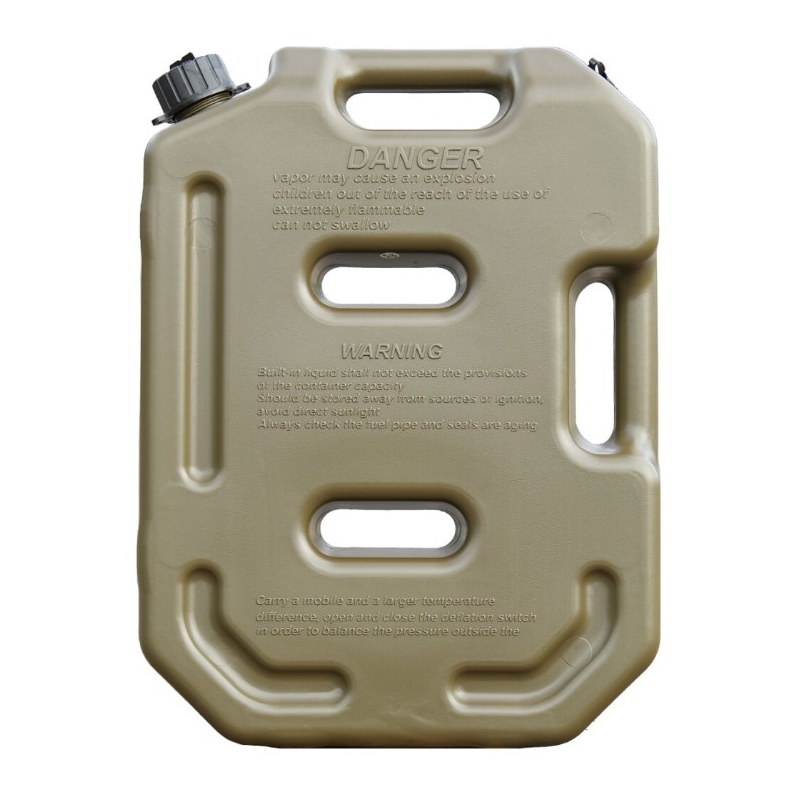 Bidon plastique SHARK 10 L avec valve d'aération verte