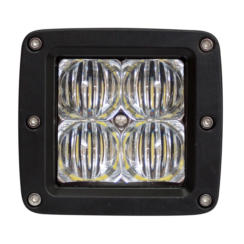 Lampe LED de travail pour VTT SHARK LED, CREE LED, 16W 5D REFLECTOR