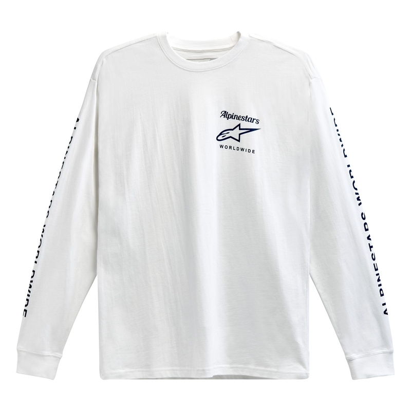 Tee-shirt Alpinestars Authenticated blanc et noir
