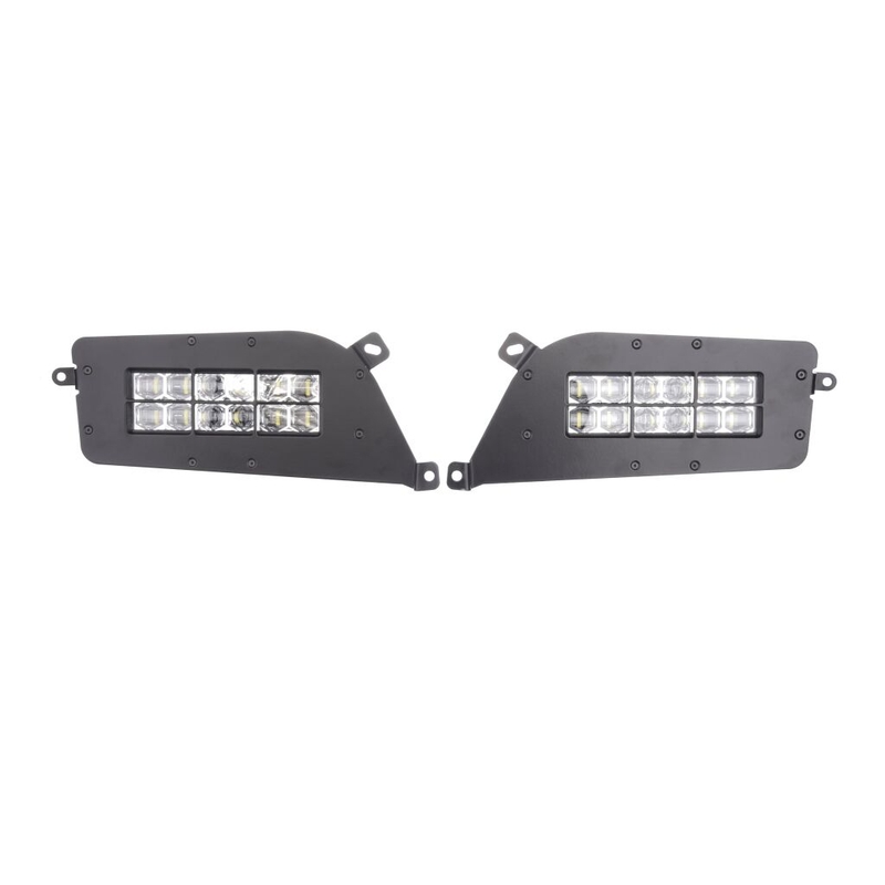 Phares LED SHARK LED HEADLIGHTS FOR POLARIS ATV, UTV WITH BACKLIGHT, 2KS