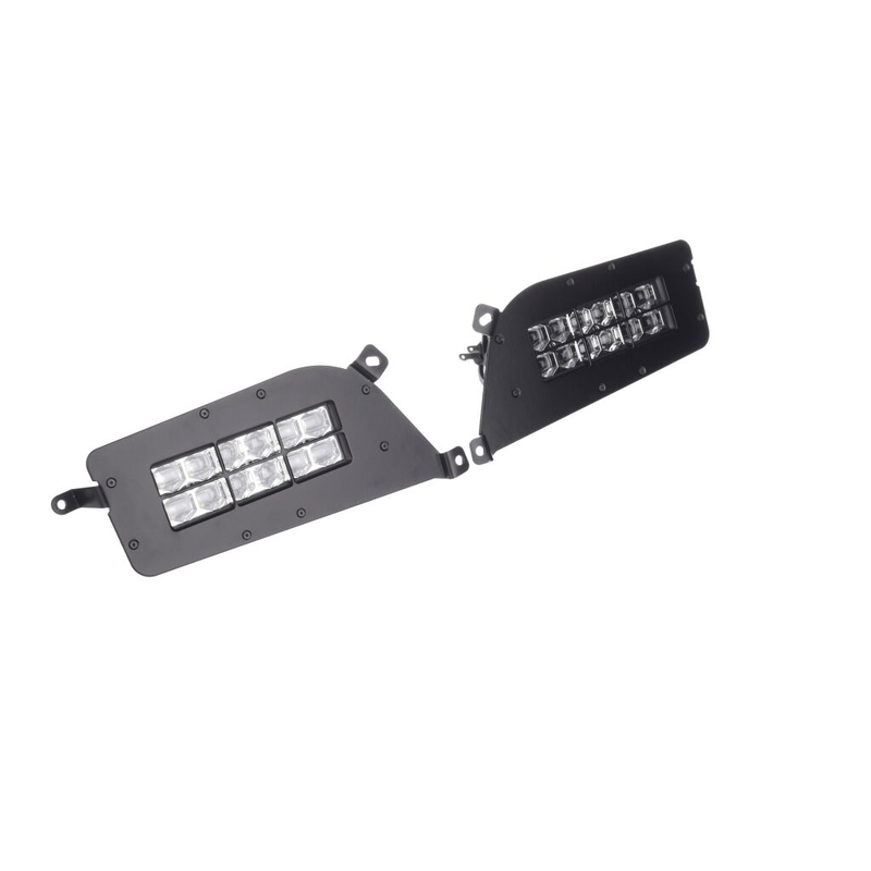 Phares LED SHARK LED HEADLIGHTS FOR POLARIS ATV, UTV WITH BACKLIGHT, 2KS