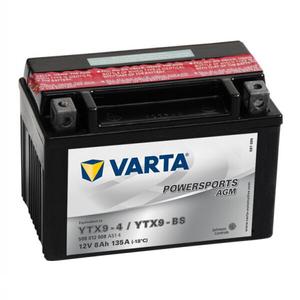 VARTA MOTO LF YTX9-4/YTX9-BS 12V/8AH batterie sans entretien
