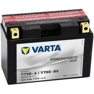 VARTA YT9B-4/YT9B-BS 12V/8Ah batterie sans entretien