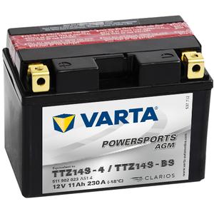 VARTA TTZ14S-4/TTZ14S-BS Batterie sans entretien 12V/11Ah