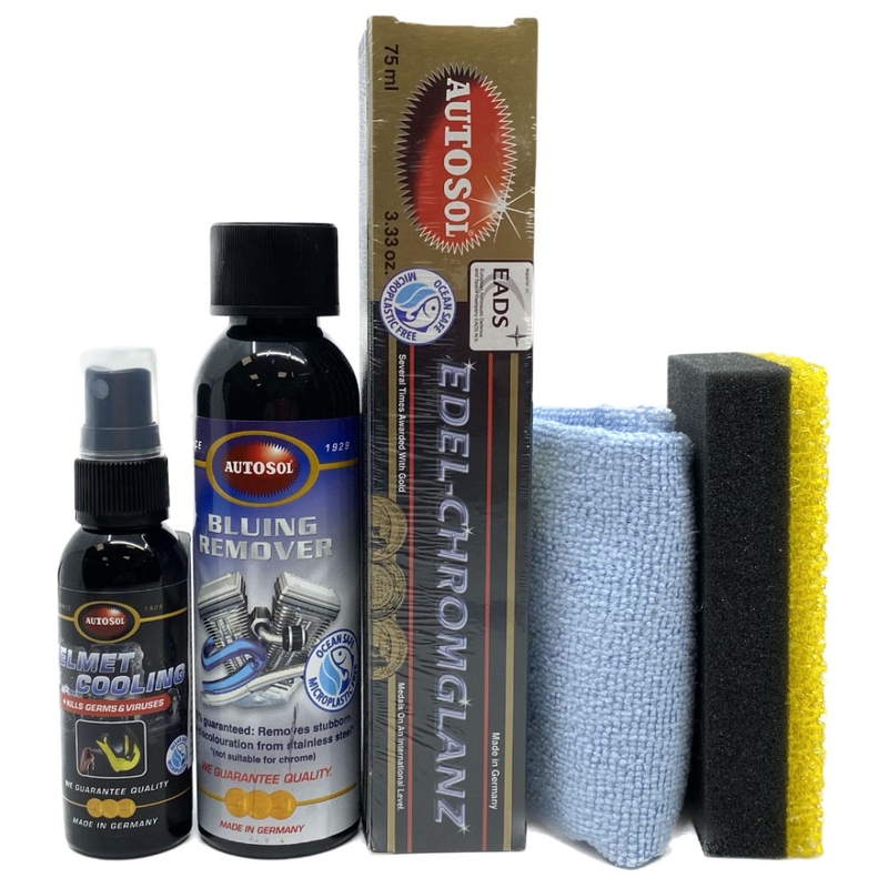 Coffret cadeau Autosol pour échappement moto