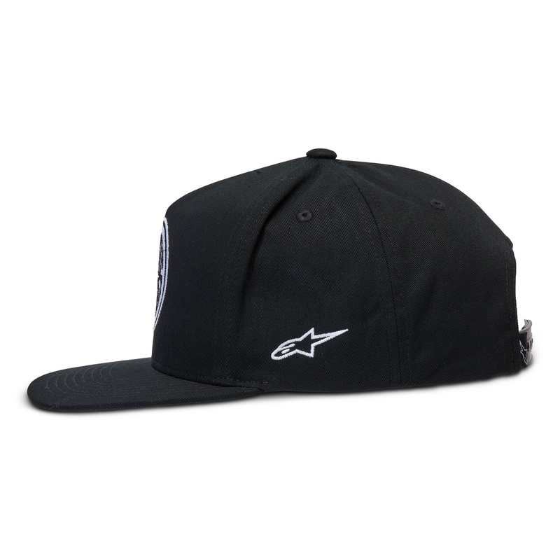 Casquette Alpinestars Circle noir et blanc