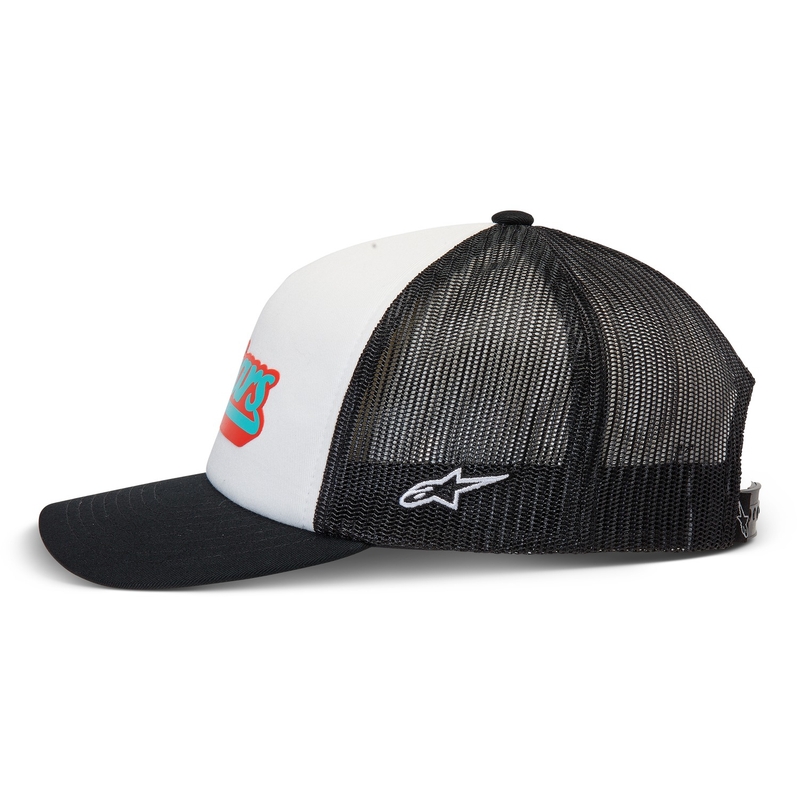 Alpinestars Delivery Trucker capuchon blanc et noir