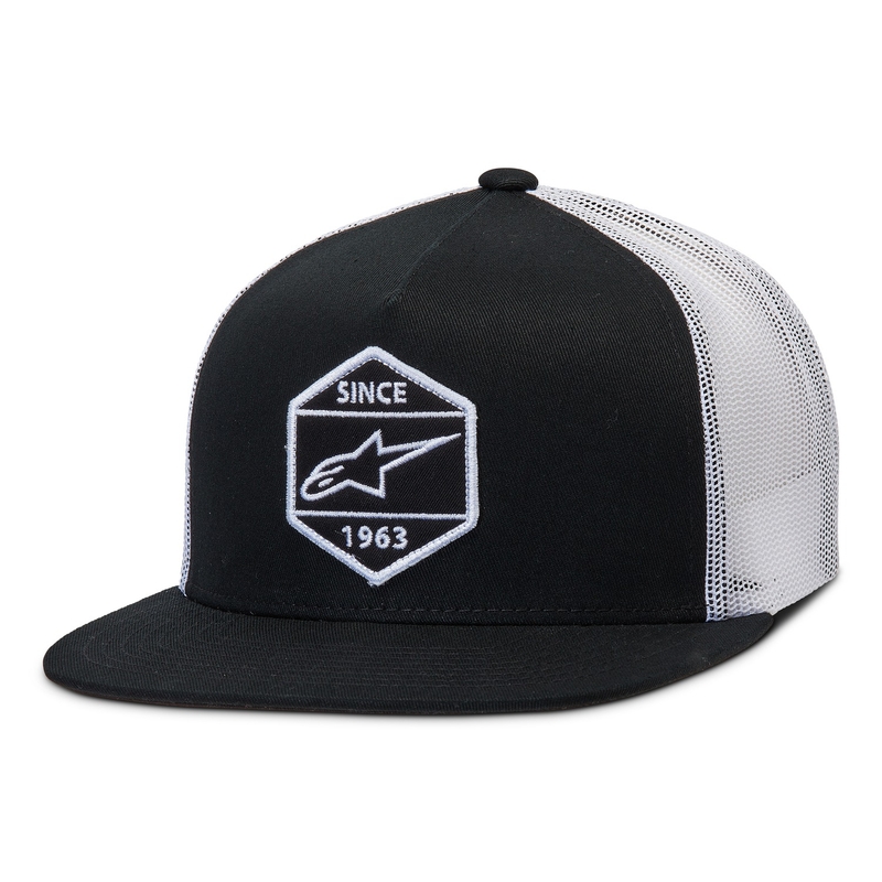 Alpinestars Bolt Trucker cap noir et blanc