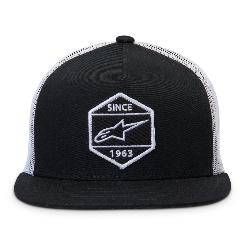 Alpinestars Bolt Trucker cap noir et blanc