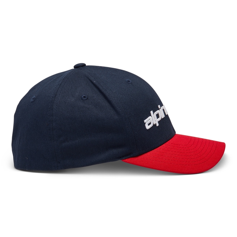 Casquette Alpinestars Linear rouge-bleu-blanc