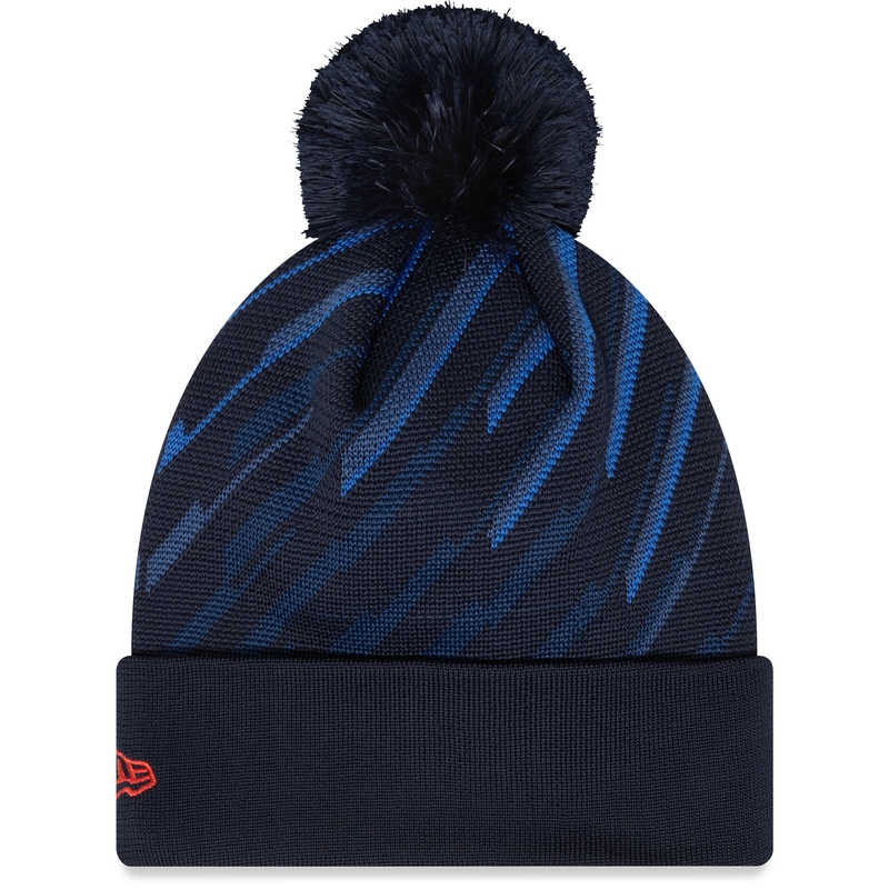 Bonnet à pompon Red Bull Racing F1 bleu