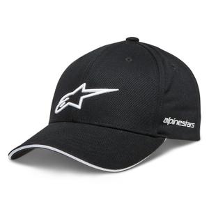 Casquette Alpinestars Rostrum noir et blanc