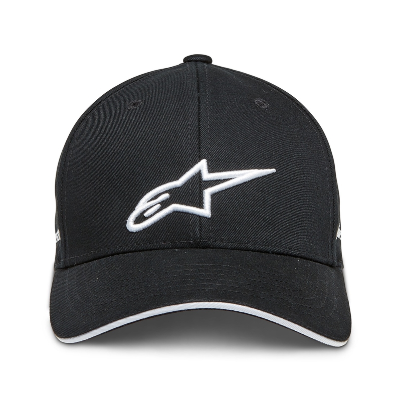 Casquette Alpinestars Rostrum noir et blanc