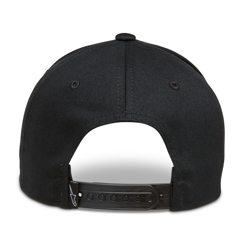 Casquette Alpinestars Rostrum noir et blanc