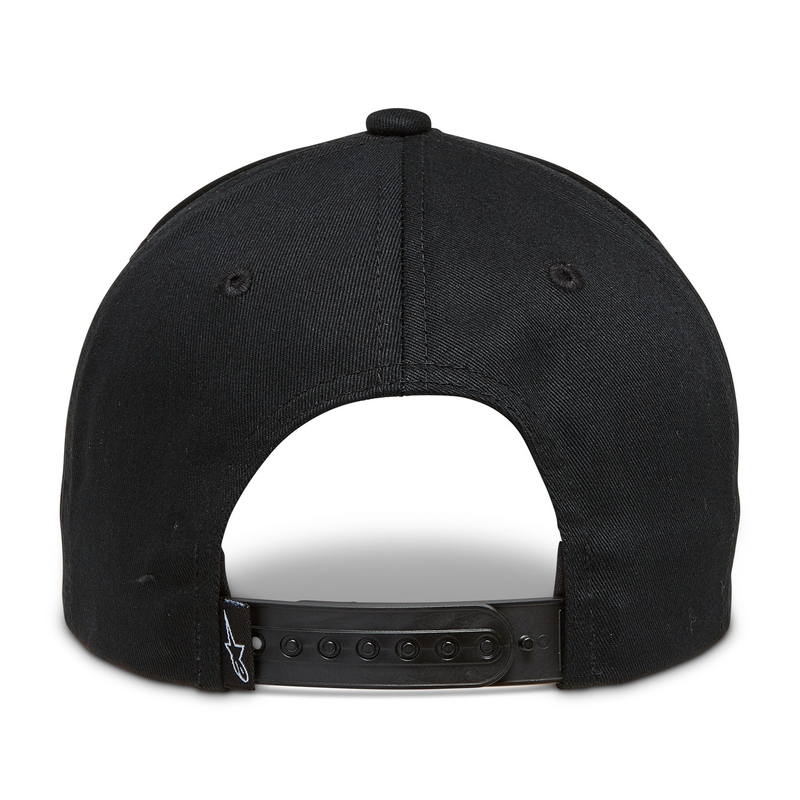 Casquette Alpinestars Rostrum noir et rouge