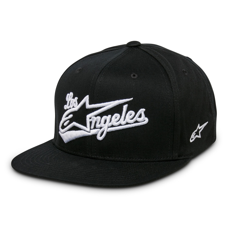 Casquette Alpinestars Los Angeles noir et blanc