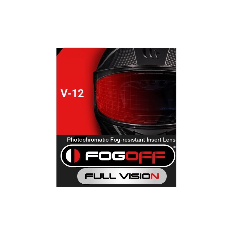 Film anti-buée FOGOFF pour plexi MT-V-12
