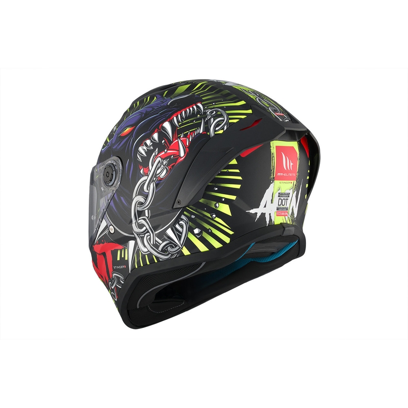 MT Stinger 2 Casque moto intégral Akin matt