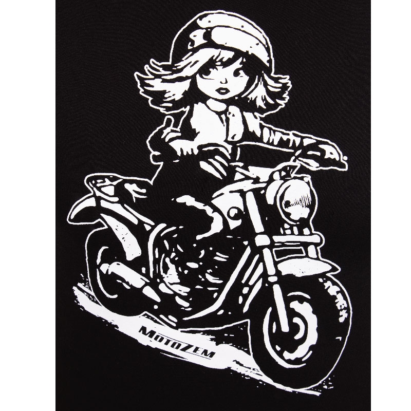 MotoZem T-Shirt fille - Biker