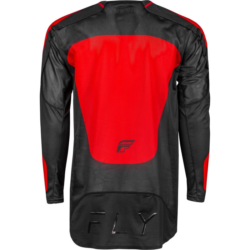 Maillot de motocross FLY Racing Evolution DST 2024 noir-rouge