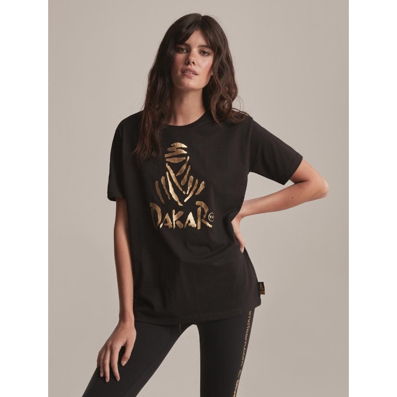 T-shirt femme DAKAR DKR VIP 38 noir
