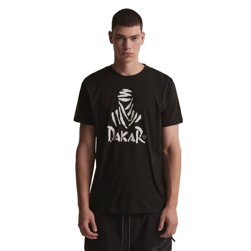 T-shirt DAKAR DKR Logo 123 noir