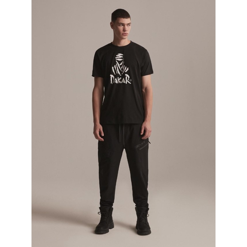 T-shirt DAKAR DKR Logo 123 noir