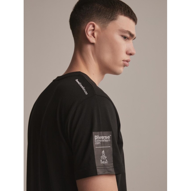 T-shirt DAKAR DKR Logo 123 noir